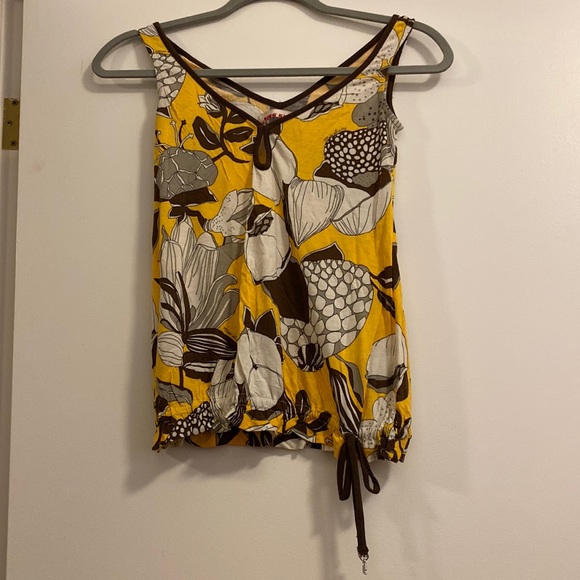 Miss Sixty Floral Retro Tank Top in XS - Picture 1 of 4